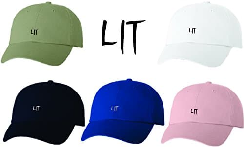 EliteDesignzz Embroidered Dad Hat Baseball Cap LIT