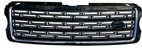 RC Trading Black Chrome Front Grille Model Z2 Compatible for 2013-2017 Range Rover L405