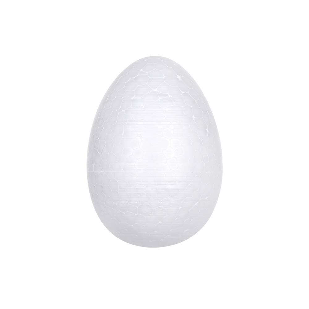 10pcs White Foam Egg for Easter, DIY Handmade Painting Egg(4cm-10pcs)