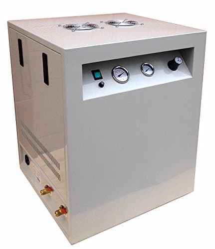 Silent Air Compressor 42dba 6 Gallon Capacity Oilless