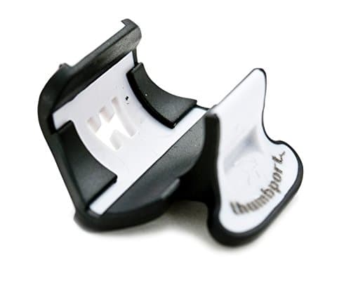 Thumbport II Flute Thumb Rest, Black