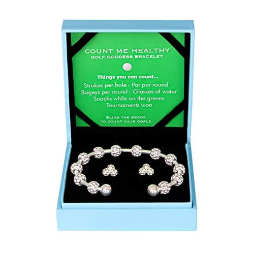 Golf Goddess Stroke/Score Counter Bracelet Gift Set