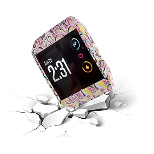 Compatible Fitbit Ionic Cover Case, YaSpark TPU Soft Accessory Printing Protective Case Frame Cover Shell for Fitbit Ionic Smart Fitness Watch