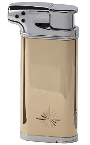 Tobacco Pipe Lighter - 45 Angle Flame - With Pipe Tool - Easy One Push Light by Lilka Classica