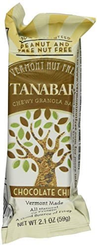 Tanabar 12 count 25.2 oz (Chocolate Chip) by Vermont Nut Free Chocolates