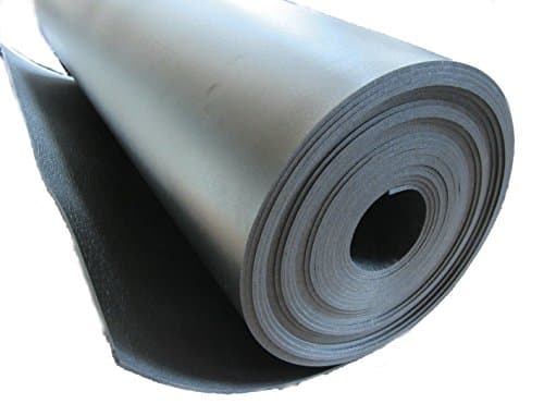 1Pcs 1/4" x 24" x 60" Graphite Black Hi Dense Closed Cell Uphol Craft Foam Upholstery for Auto Interior Panels Crafts Speakers Padding