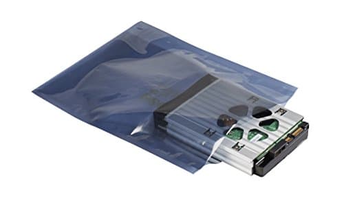 Supershield IC3650-628-2S-5X7IN Static Shield Bag, Top Open, Thickness Surface Resistance < 10^11, 3 mil, 5" x 7" (Pack of 100)