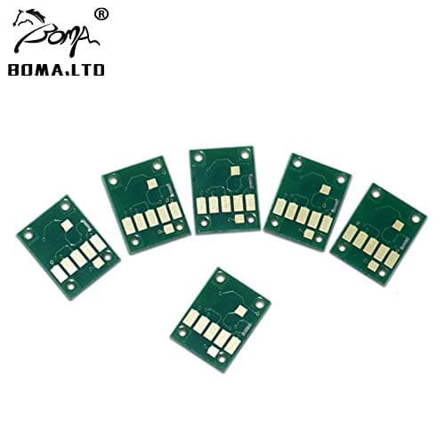 Printer Spare Parts, Pgi480 Pgi-480 Cli-481 Refill Ink Cartridge With Permanent Chip for Can0n Pixma Ts6140 Tr7540 Tr8540 Ts8140 Ts9140 Printers - (Type: Pgi-480 Chip 6 Color)