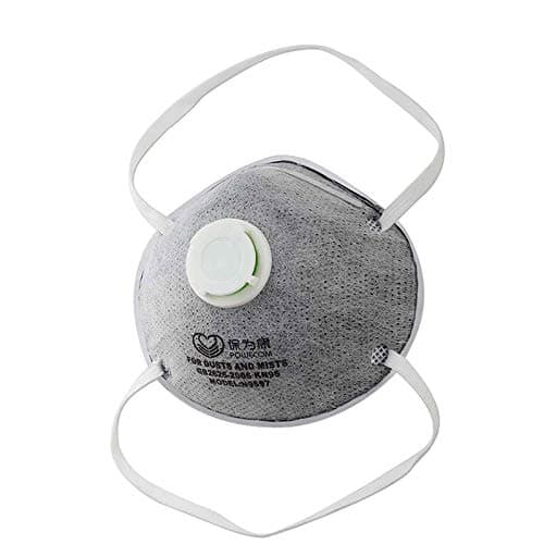Reusable face guard with Breathing Valve (1 Piece)