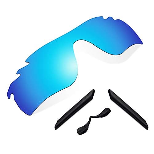 Premium Polarized Replacement Lenses & Rubber Kits Compatible with Oakley RadarLock Path OO9181 Sunglass