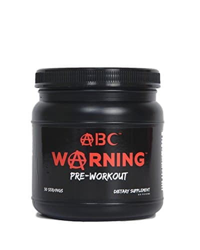 WARNING Pre Workout - 30 servings, 400 mg Caffeine & L- Theanine, 8 g L-Citrulline, 4 g Beta Alanine & More !!!! Powerful Nitric Oxide Supplement - Explosive Strength, Intense Pumps, Extreme Energy