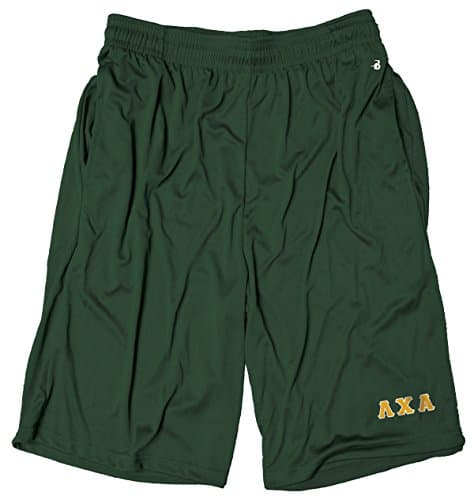 Campus Classics Lambda Ch Alpha Pocketed Performance Shorts Medium Forest