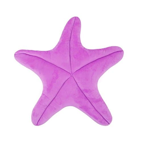 Floor Bloom Decorative Starfish Pillow (Purple)