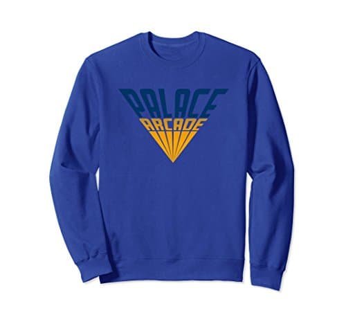 Unisex Palace Arcade Sweatshirt Medium Royal Blue