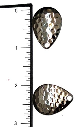 CTR Jigs Colorado Hammered Spinner Blades # 3 - 50 pack