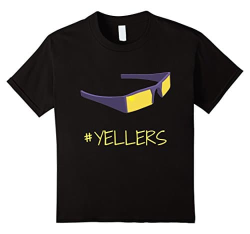 Kids #YELLERS 10 Black