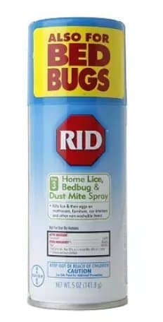 RID Step 3 Home Lice, Bedbug &amp; Dust Mite Spray 5.0 oz. - Pack of 1