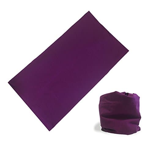 Headwear (Solid Colors), Multi-Functional, Unisex Headand- Use as a Headband, Bandana, Neck Gaiter, Balaclava, Helmet Liner, Running Face Mask & More
