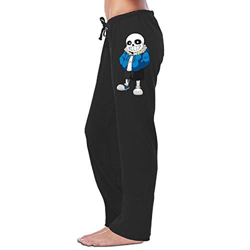 LowkeyNr1 Women's Undertale Sans Sweatpants Black