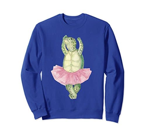 Unisex Ballet Power Sweater! Medium Royal Blue