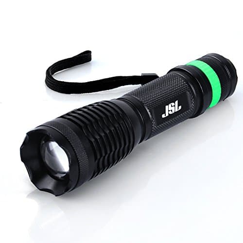 Handheld Flashlight, 1000 Lumens Luminous Design Portable XML T6 Led Cree Flashlight Water Resistant &amp; Adjustable Focus with 3 Practical Modes for Camping &amp; Hiking (Flashlight)