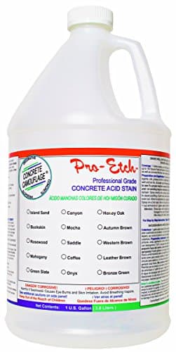 Pro-Etch Concrete Acid Stain - 1 Gallon (Buckskin)