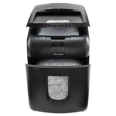 SWI1758571 - Stack-and-Shred 130M Auto Feed Micro-Cut Shredder