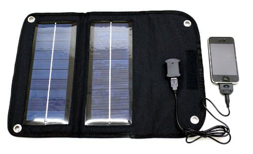 SunPack-5P Solar Mobile phone Charger, Solar iPhone Charger, Foldable Solar Panel Charger