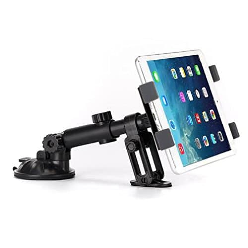 Premium Car Mount Dash Tablet Holder Swivel Cradle Dashboard Dock Stand Suction Black Adjustable for Acer Iconia Tab A500 - Acer Iconia Tab A700 (10.1)