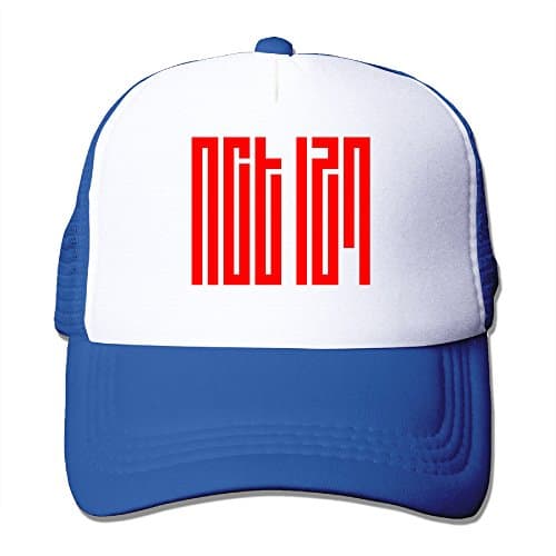 NCT 127 Kpop Hat Mesh Back Cool RoyalBlue One Size For Adult