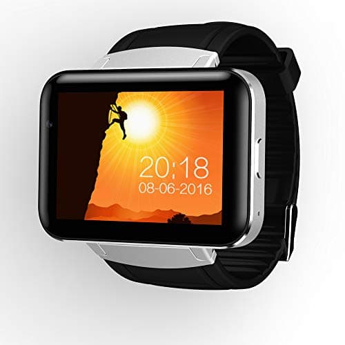 FensAide Android Smart Watch with Big Touch Screen Quad Core GPS WIFI 3G Camera SIM Card Anti-lost Support Video Call Fitness Watch Mobile Phone for Man/Women