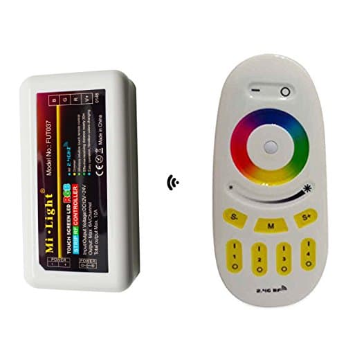Mi light 2.4G 4-Zone RGB Controller Dimmer Touch RF RGBW Remote Control Dimmable RGB LED Light Strips