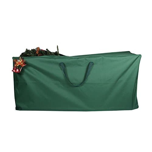 Moldiy Waterproof Oxford Cloth Christmas Artificial Tree Storage Bag Medium Heavy Duty Storage Container (Green, Large)