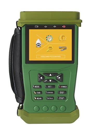 GXA 635P Engineer good test Tools CCTV Tester.test Video Audio PTZ RS485 UTP CCD CMOS HD Security Tester offer power suppy 12V /1A Output for Security Surveillance Camera Tester