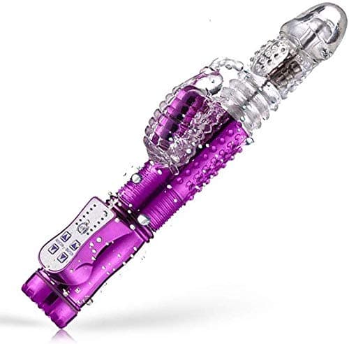 WAWAA Multi-Speeds Powerful Thrusting Rotating Rabbit Vibrantor Body Mssager Toy For Female Adullt Toys For Woman Bullet Waterproof