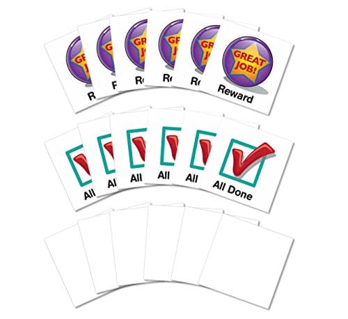SchKIDules 18Pc Accessory Pack:Reward, All Done and Blanks Triple Pack Activity Magnets
