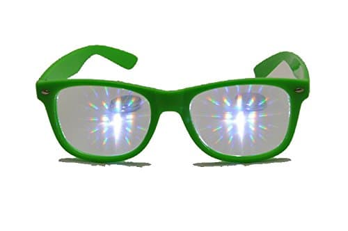 Diffraction Glasses Plus FREE Neon Yellow EDM Fanny Pack