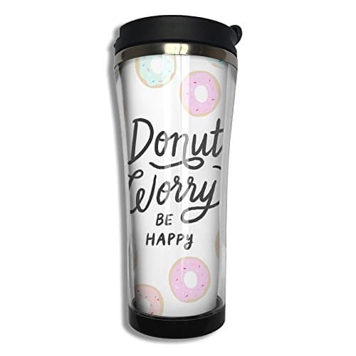 Donut Worry Personalized Simple Modern Beautiful Custom Coffee,Tea,home,Unique Gift,office, Hot &amp; Cold Drinks Mug