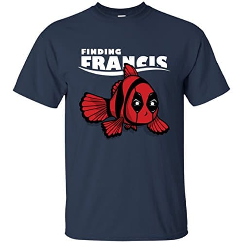 Finding Francis T-Shirt - Navy / 4XL