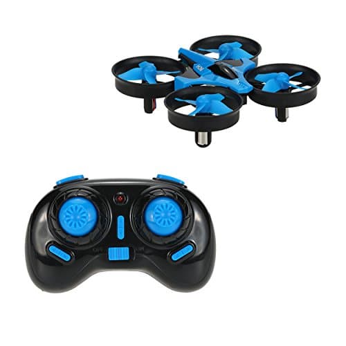 YSHESS EACHINE E010 JJRC H36 Mini 2.4G 4CH 6Axis Gyro Headless Mode Remote Control RC Quadcopter RTF One-key Return-Blue