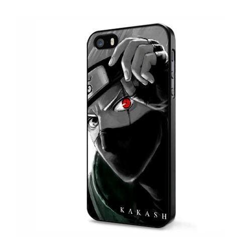 Generic Call Phone Case for iPhone 5 5s [Color:Black] KAKASHI HATAKE NARUTO Series [Numbering:FKOKAKAHD3798]