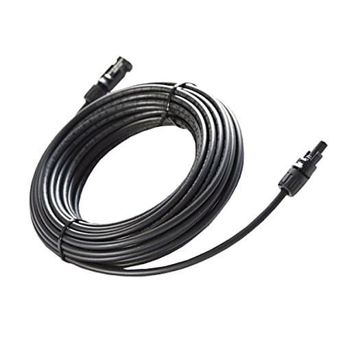 Solar PV Cable 6 FT - 8 AWG MC4 Solar PV Wire, Copper, UL 4703 - 2000V