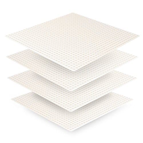 4 Pieces 32 32 Dots Off-White 1010" Brick Building Base plate Lego Compatible Baseplates KIDSFUN