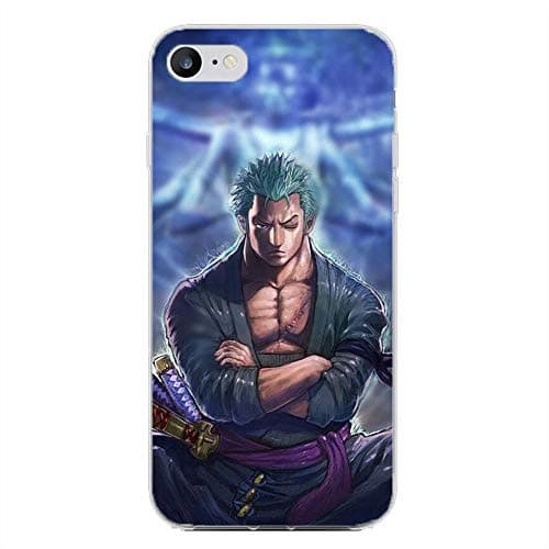 BEMAGIC iPhone 6/6s Plus Case,Flexible Slim Silicone TPU Protector Cover Soft Thin Gel Skin For Apple iPhone 6/6s Plus-Roronoa Zoro 2