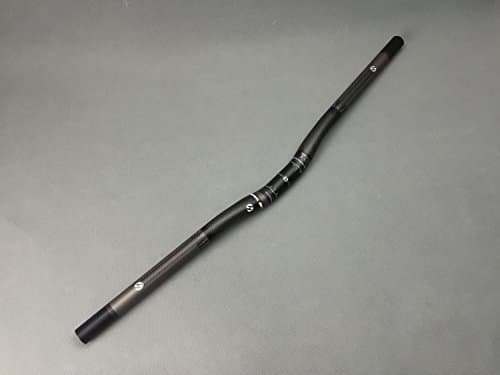 Diameter 25.4mm 3K Full Carbon Fiber Riser Handlebars MTB Bike Handlebars 580-700mm (25.4620mm)