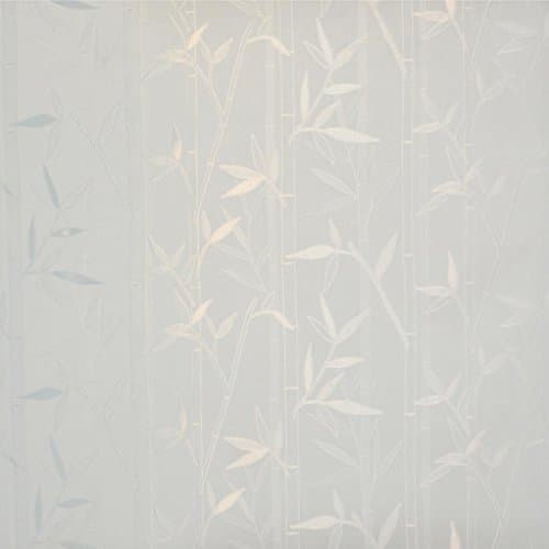 ProTint Windows White Bamboo Decorative Window Film, Self Static Adhesive Cling, 35.5 inches by 36 inches