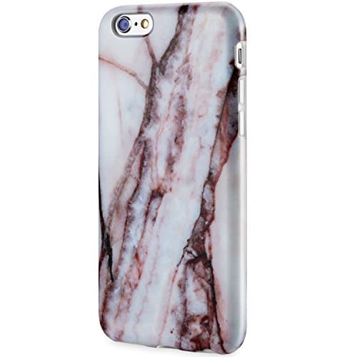 iPhone 6 6s Plus Case Marble, KINFUTON IMD TPU Anti Scratch Sleek Soft TPU Gel Case Flexible Protective Cover Compatible with iPhone 6Plus/6sPlus 5.5"-Marble-K9