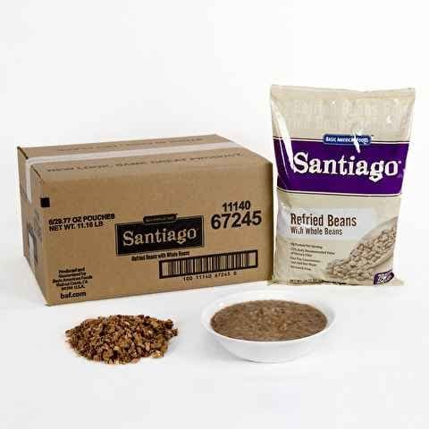 BEAN, REFRIED WHOLE DRY, Package of 6