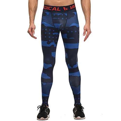 Men's Compression Leggings Base Layer Tights Wicking Pants