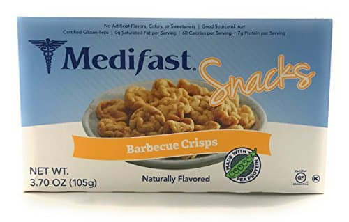 Medifast Snacks Barbecue Crisps (1 Box/7 Servings)